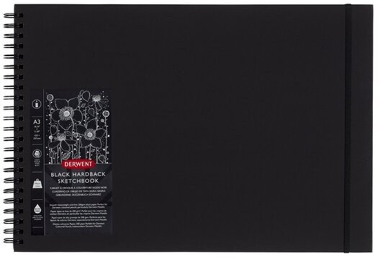 Picture of Szkicownik Derwent Black Book A3