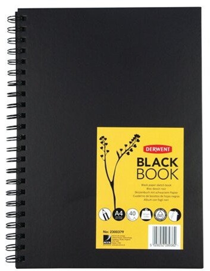 Picture of Szkicownik Derwent Black Book A4