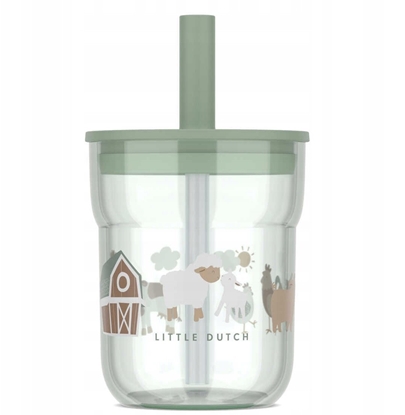 Picture of SZKLANKA DZIECICA ZE SOMK MIO 250ML LITTLE FARM 108023065399