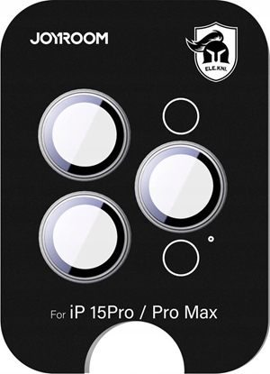 Attēls no Szko ochronne Joyroom JR-MFY0245 na obiektywy iPhone 15 Pro/15 Pro Max - srebrne