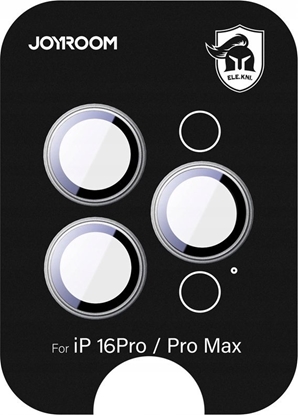 Attēls no Szko ochronne Joyroom JR-MFY0262 na obiektywy iPhone 16 Pro/16 Pro Max - tytanowe