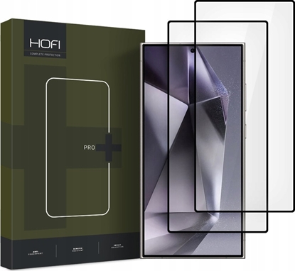 Picture of SZKO HARTOWANE HOFI GLASS PRO+ 2-PACK GALAXY S25 ULTRA BLACK