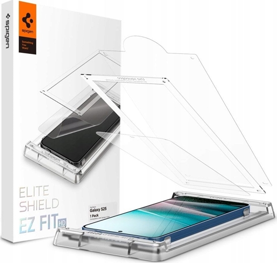 Picture of SZKO HYBRYDOWE SPIGEN ELITE SHIELD EZ FIT HD GALAXY S25 CLEAR
