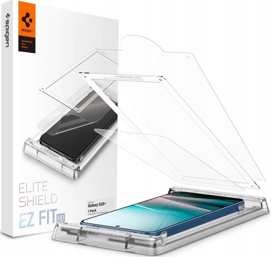 Picture of SZKO HYBRYDOWE SPIGEN ELITE SHIELD EZ FIT HD GALAXY S25+ PLUS CLEAR