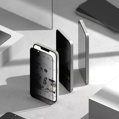 Attēls no Szko Prywatyzujce do iPhone 16e Ringke Easy Slide 2-Pack Privacy