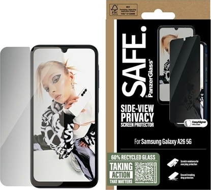 Изображение Szko prywatyzujce SAFE by PanzerGlass   Ultra-Wide Fit do Samsung Galaxy A26 5G