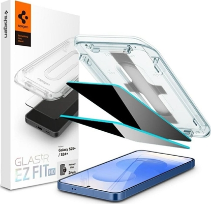 Picture of SZKO PRYWATYZUJCE SPIGEN GLAS.TR EZ FIT HD 2-PACK GALAXY S24+ PLUS / S25+ PLUS PRIVACY