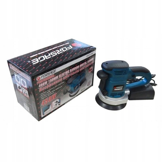 Picture of Szlefiarka oscylacyjna z odpylaczem i dodatkowymi szczotkami wglowymi (220V, 450W, 4000-13000 obr/min, fi150mm)