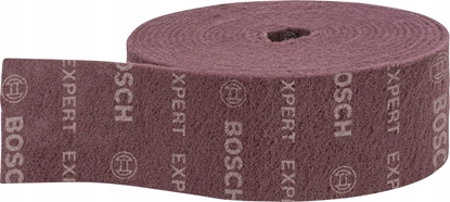 Изображение Szlifierka Bosch Bosch Expert fleece roll N880 Medium A, 115mmx10m, sanding sheet (red, 10 meter roll, for hand sanding)