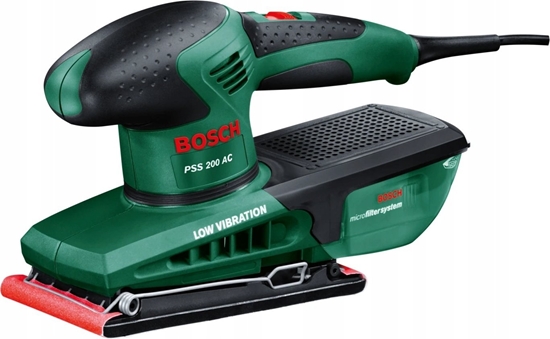 Изображение Szlifierka Bosch BOSCH OSCILLATING SANDER PSS 200 AC / 200W 93x230mm