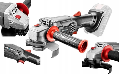 Attēls no Szlifierka Graphite Szlifierka ktowa akumulatorowa Energy+ 125mm 58GE130