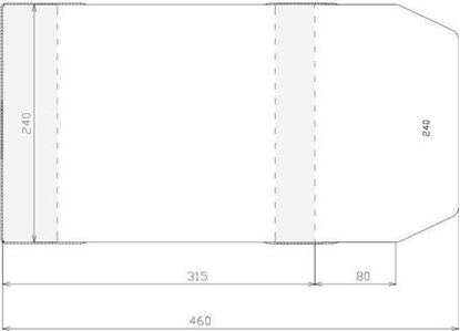 Picture of Sztapel Okadka regulowana 240x395mm (50szt)