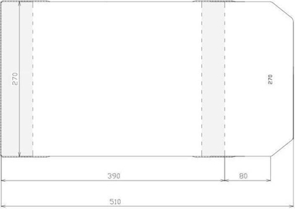 Picture of Sztapel Okadka regulowana 270x470mm (50szt)