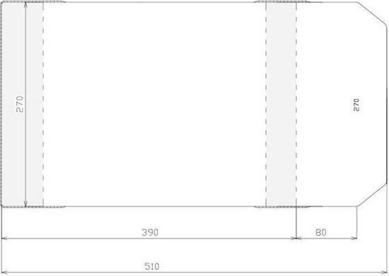 Picture of Sztapel Okadka regulowana 270x470mm (50szt)