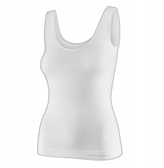 Изображение TA1059W Koszulka damska bez rkawów COMFORT MERINO kremowy XL