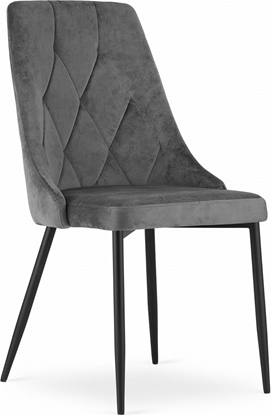 Attēls no Taakie Meble Krzeso IMOLA - ciemny szary aksamit x 4