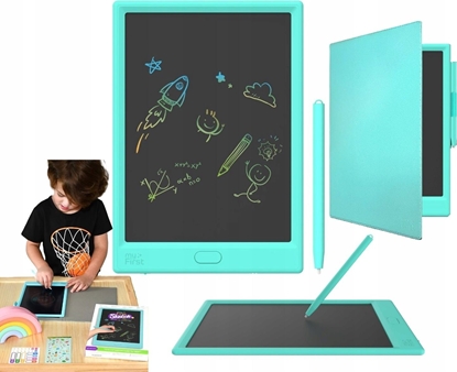 Attēls no Tablet Do Rysowania 10 Lcd Dla Dzieci Z Rysikiem Deska Krelarska Znikopis + Futera Skórzany / My First Sketch Pro Neo