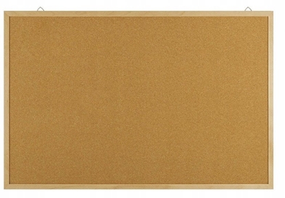 Attēls no Tablica korkowa OFFICE PRODUCTS, 100x200cm, rama drewniana