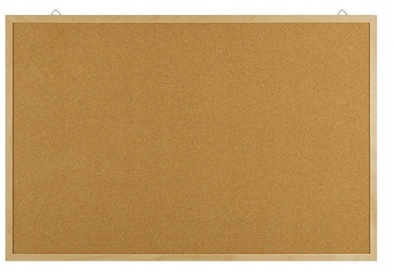 Picture of Tablica korkowa OFFICE PRODUCTS, 100x200cm, rama drewniana
