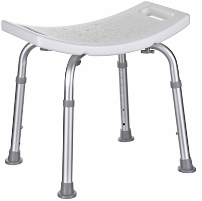 Picture of Taboret prysznicowy prostoktny z regulacj wysokoci