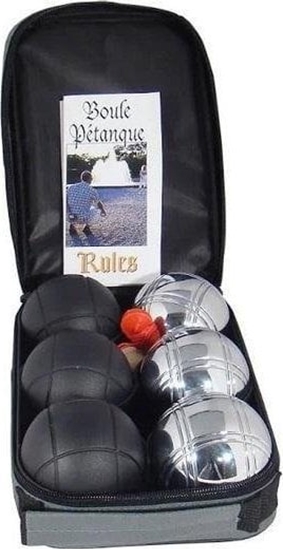 Picture of Tactic Boule/Petanque, 6 kuli w zapinanej torbie