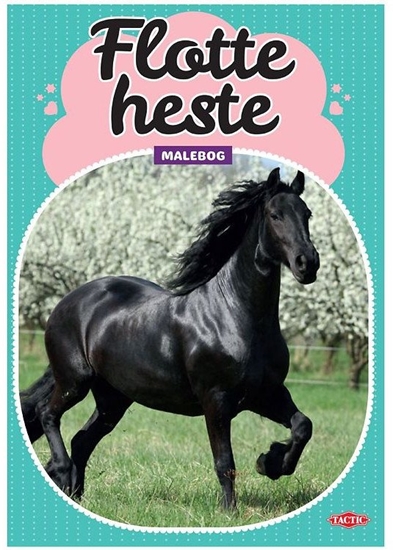 Picture of Tactic Flotte heste malebog