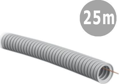 Изображение Tadpol TADPOL Rura elektroinstalacyjna 16/11mm peszel karbowany jasnoszary z pilotem RKGLP 320N 25mb