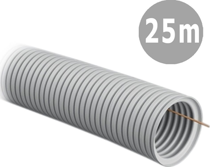 Изображение Tadpol TADPOL Rura elektroinstalacyjna 40/32 mm peszel karbowany jasnoszary z pilotem RKGLP 320N 25mb