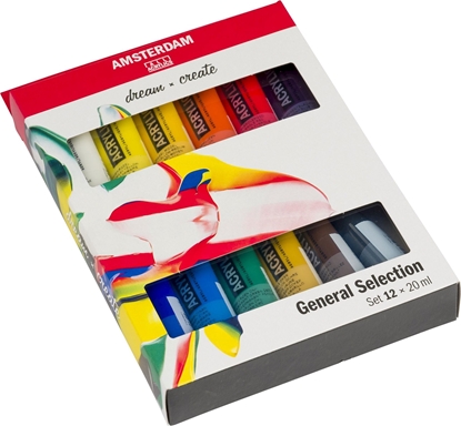Attēls no Talens Talens Amsterdam Standard Farby akrylowe 12x20ml