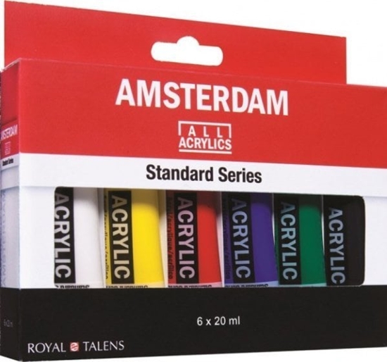 Изображение Talens Talens Amsterdam Standard Farby akrylowe 6x20ml