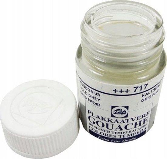 Picture of Talens Talens Gouache Extra Fine Farba 50ml 717 Cold Grey