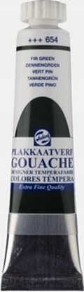 Picture of Talens Talens Gouache Extra Fine Quality Tube 20 ml Fir Green 654