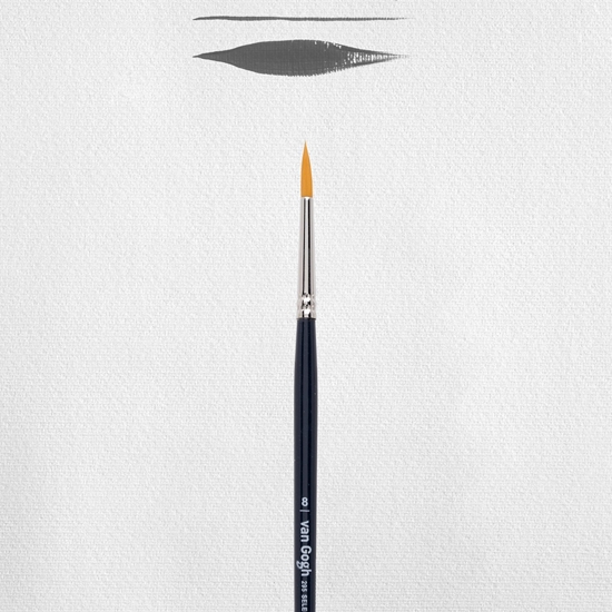 Picture of Talens Van Gogh Oil & Acrylic Brush Series 295 No. 8