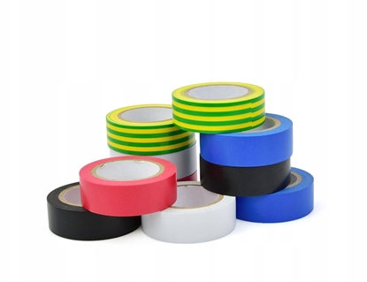 Attēls no Tama izolacyjna kolorowa 19mm x 0,13mm x 5m - zestaw 10 szt. (50)