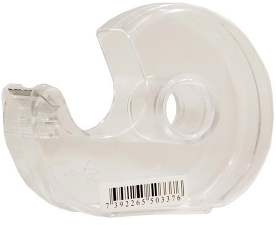 Изображение Tapedispenser plast transparent til /19mm x 33m tape