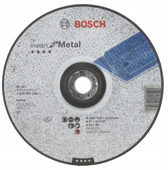 Picture of Tar.cierna Exp. f/Metal 230x6,0x22,23 W