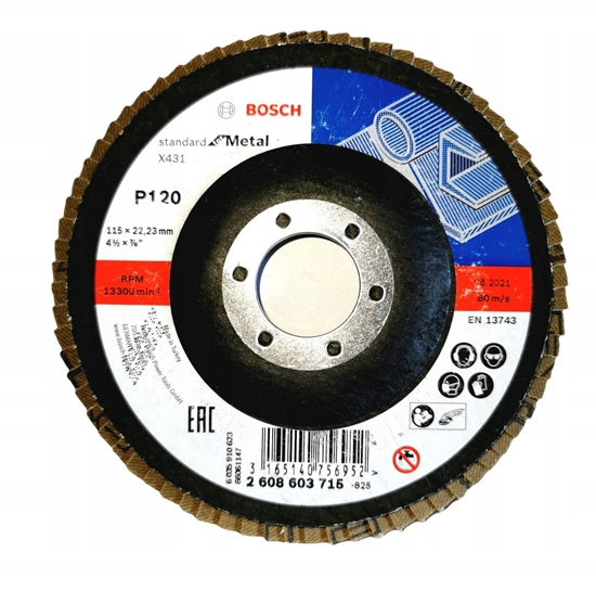 Picture of TARCZ/LISTK,X431 PROST, 115x22.23mm,G120