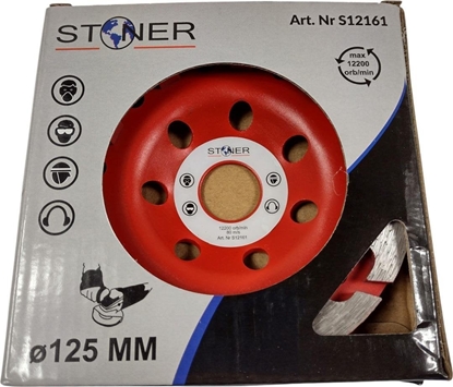 Изображение TARCZA DIAMENTOWA DO SZLIFOWANIA 125mm GARNKOWA /SILVER