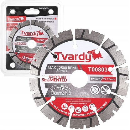 Picture of Tarcza diamentowa Segmentowa 125x12x22.23mm (50)