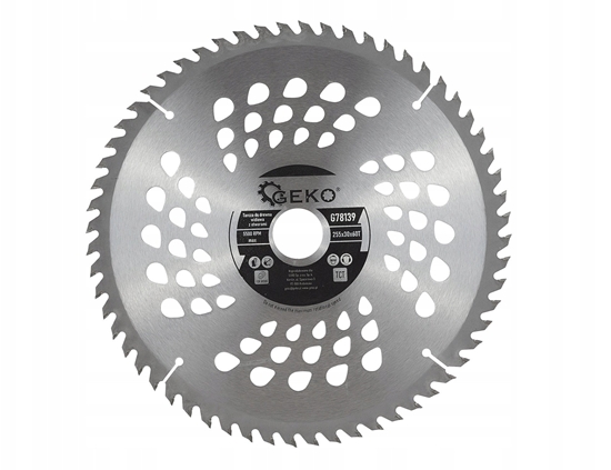 Picture of Tarcza do drewna 255x30x60T(otwory) (25)