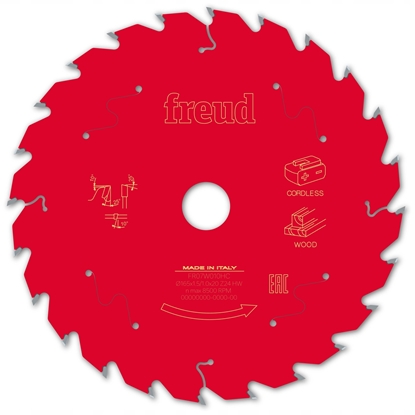 Изображение Tarcza Pil. FR07W010HC 165X1,5X20-24