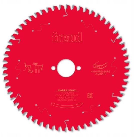 Изображение Tarcza Pil. FR15H001H 210X2,8X30-60