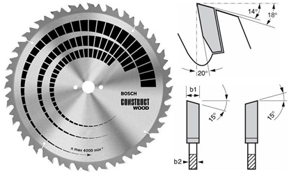 Изображение TARCZA PILARSKA CW WO S 600x30-40