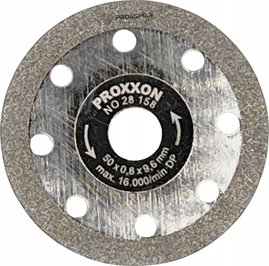 Picture of Tarcza tnca drobnoziarnista z powok diamentow, 50 x 0,8 x 9,6 mm