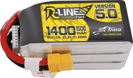 Picture of Tattu Akumulator Tattu R-Line 5.0 1400mAh 22.2V 150C 6S1P XT60