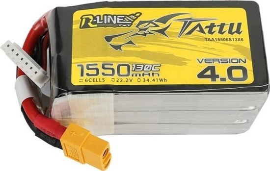 Picture of Tattu Akumulator Tattu R-Line 4.0 1550mAh 22.2V 130C 6S1P XT60