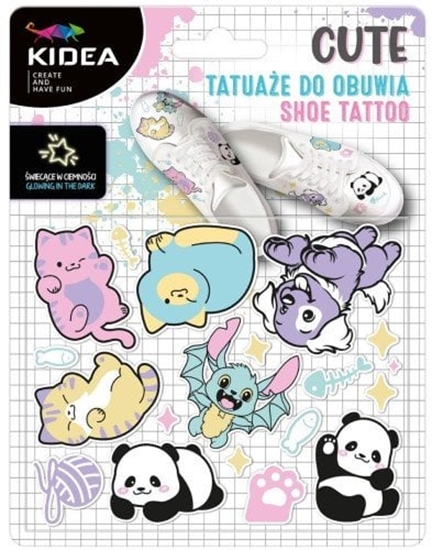 Picture of TATUAZ DO OBUWIA SWIEC W CIEMN CUTE 140X175 KIDE