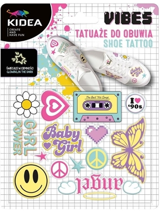 Picture of TATUAZ DO OBUWIA SWIEC W CIEMN VIBES 140X175 KID