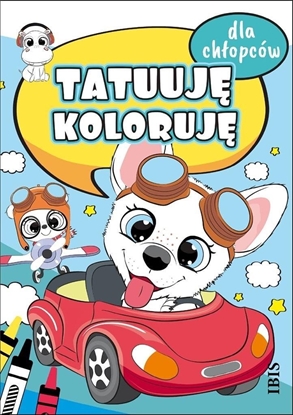 Picture of Tatuuj - koloruj. Dla chopców