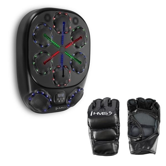 Picture of TB10 INTELIGENTS MŪZIKAS BOKSA APARĀTS BLUETOOTH AR CIMDIEM AKUMULATORS 4000MAH HMS